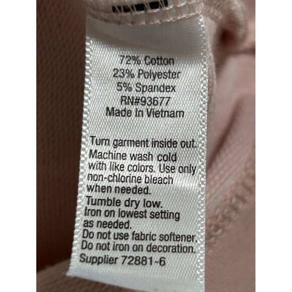 Ruffled Pearl Accent 3/4 Sleeve Blouse‎ Large Ana A New Approach - Picture 6 of 7